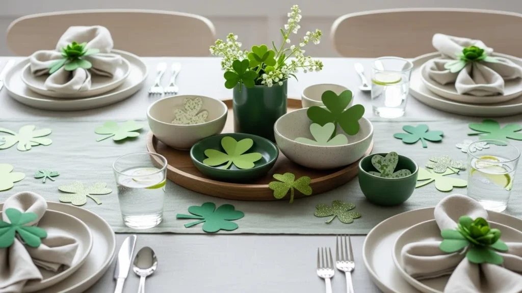 24 Beautiful St Patrick’s Day DIY Table Decor Ideas for Hosting