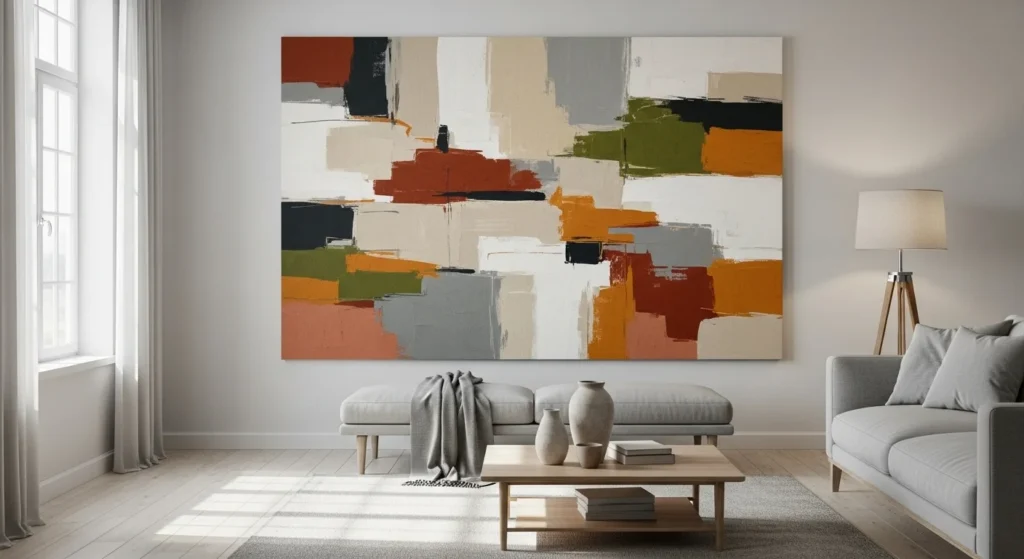 How to Create Abstract Art for Modern DIY Decor