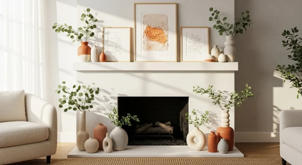 How to Decorate a Mantel Using DIY Decor