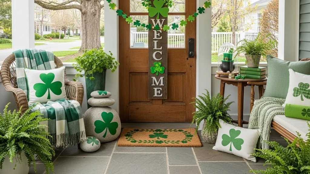 22 Welcoming St Patrick’s Day DIY Porch Decor Ideas