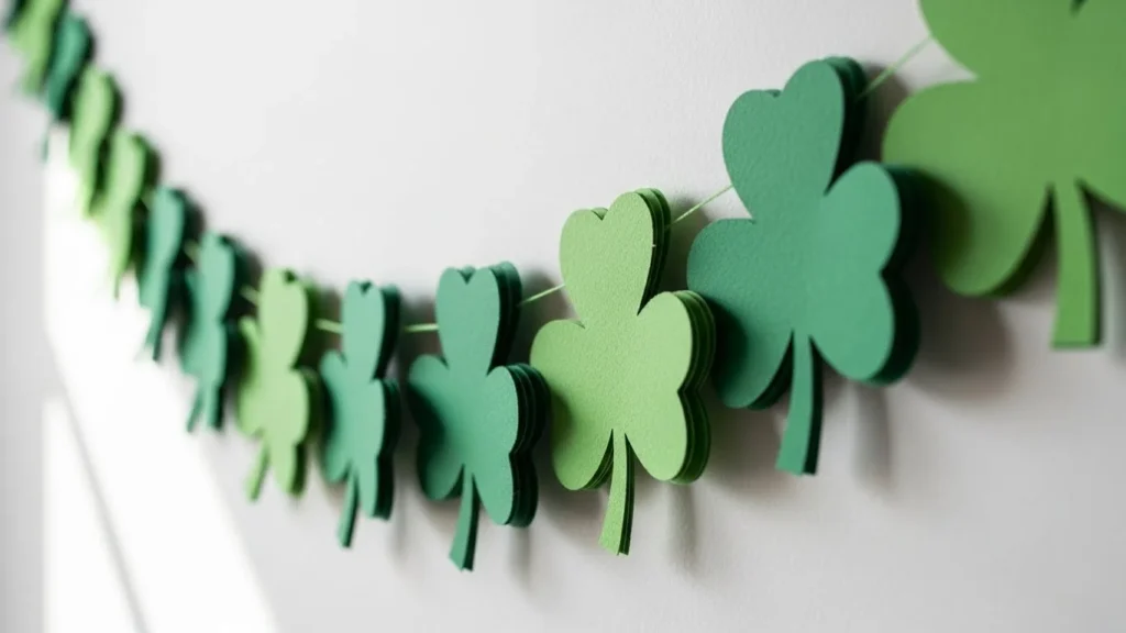 21 Whimsical St Patrick’s Day DIY Garland Ideas That Add Color