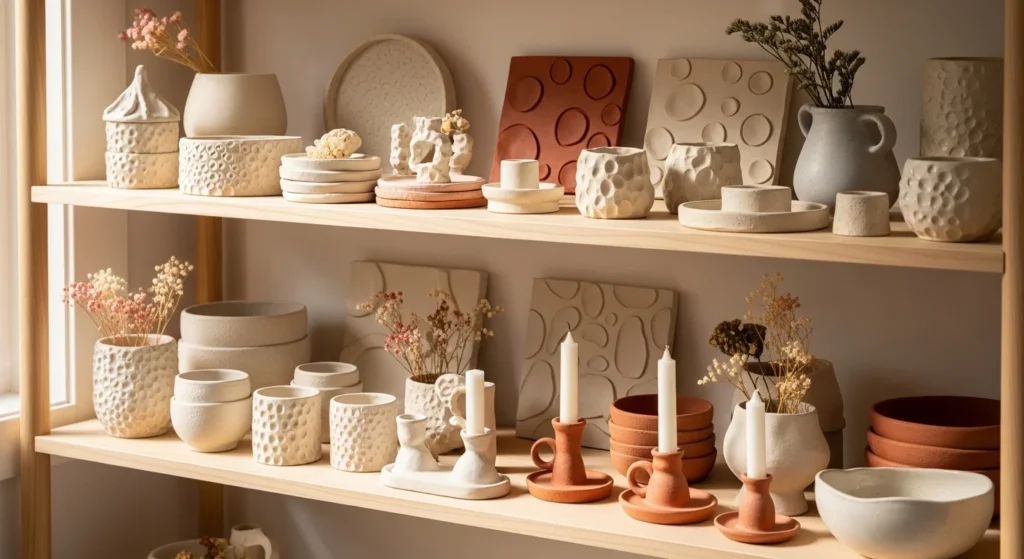 26 Clay Home Decor Ideas That Add Handmade Charm