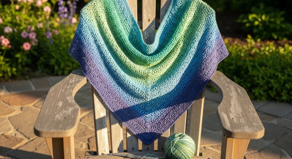 How to Crochet a Beautiful Shawl Easily
