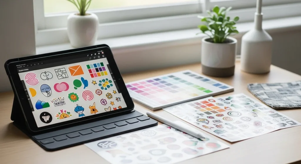 How to Design Printable Stickers That Look Professional