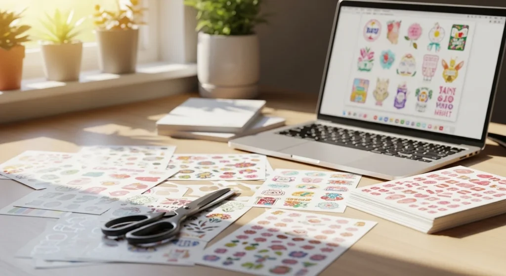 How to Make Printable Stickers at Home (Beginner-Friendly)