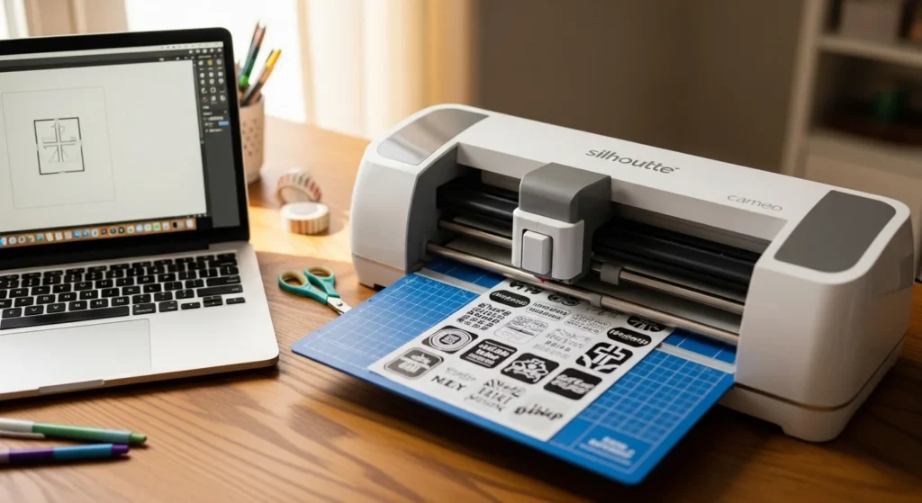 How to Make Printable Stickers with Silhouette (Perfect Cut Settings)